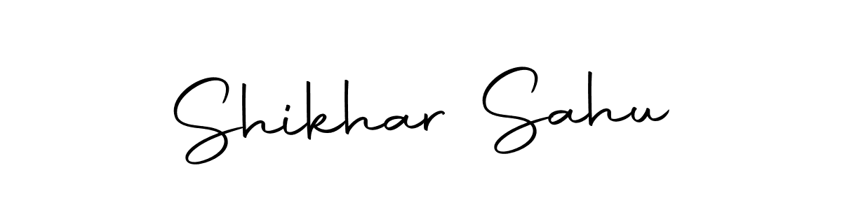 Create a beautiful signature design for name Shikhar Sahu. With this signature (Autography-DOLnW) fonts, you can make a handwritten signature for free. Shikhar Sahu signature style 10 images and pictures png