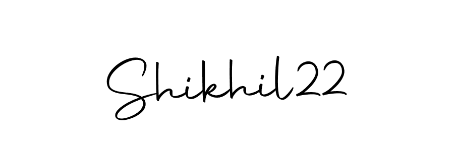 Shikhil22 stylish signature style. Best Handwritten Sign (Autography-DOLnW) for my name. Handwritten Signature Collection Ideas for my name Shikhil22. Shikhil22 signature style 10 images and pictures png