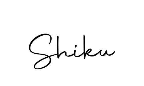 Use a signature maker to create a handwritten signature online. With this signature software, you can design (Autography-DOLnW) your own signature for name Shiku. Shiku signature style 10 images and pictures png
