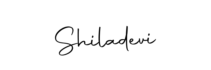 Use a signature maker to create a handwritten signature online. With this signature software, you can design (Autography-DOLnW) your own signature for name Shiladevi. Shiladevi signature style 10 images and pictures png