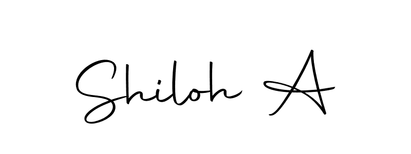 How to make Shiloh A signature? Autography-DOLnW is a professional autograph style. Create handwritten signature for Shiloh A name. Shiloh A signature style 10 images and pictures png