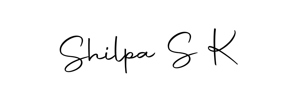 Shilpa S K stylish signature style. Best Handwritten Sign (Autography-DOLnW) for my name. Handwritten Signature Collection Ideas for my name Shilpa S K. Shilpa S K signature style 10 images and pictures png