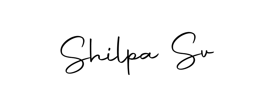 Autography-DOLnW is a professional signature style that is perfect for those who want to add a touch of class to their signature. It is also a great choice for those who want to make their signature more unique. Get Shilpa Sv name to fancy signature for free. Shilpa Sv signature style 10 images and pictures png