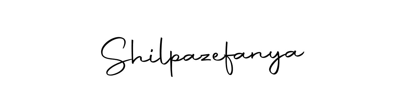 Make a beautiful signature design for name Shilpazefanya. With this signature (Autography-DOLnW) style, you can create a handwritten signature for free. Shilpazefanya signature style 10 images and pictures png