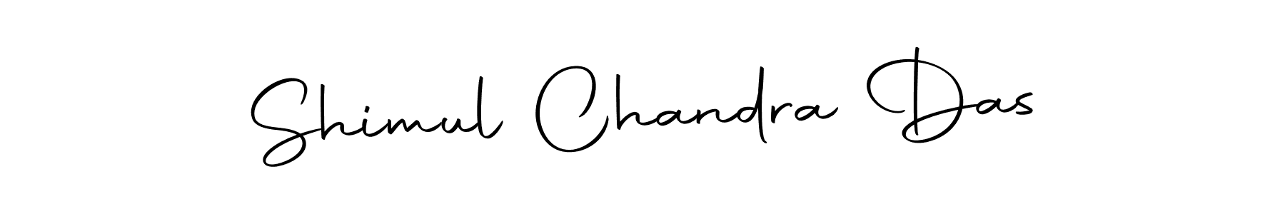 Create a beautiful signature design for name Shimul Chandra Das. With this signature (Autography-DOLnW) fonts, you can make a handwritten signature for free. Shimul Chandra Das signature style 10 images and pictures png