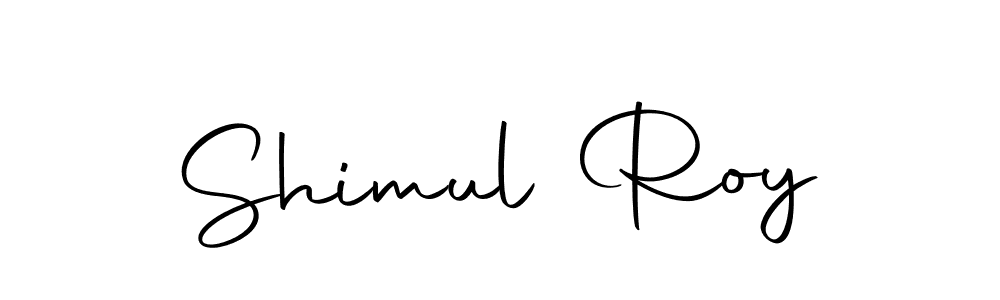 Use a signature maker to create a handwritten signature online. With this signature software, you can design (Autography-DOLnW) your own signature for name Shimul Roy. Shimul Roy signature style 10 images and pictures png
