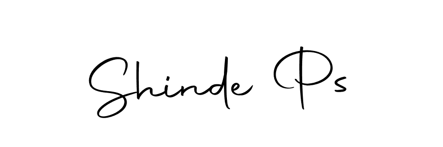 Create a beautiful signature design for name Shinde Ps. With this signature (Autography-DOLnW) fonts, you can make a handwritten signature for free. Shinde Ps signature style 10 images and pictures png
