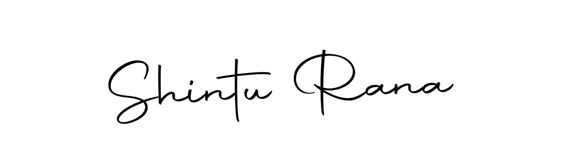 Make a beautiful signature design for name Shintu Rana. With this signature (Autography-DOLnW) style, you can create a handwritten signature for free. Shintu Rana signature style 10 images and pictures png