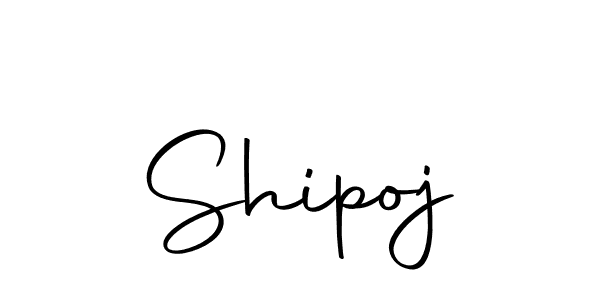 Design your own signature with our free online signature maker. With this signature software, you can create a handwritten (Autography-DOLnW) signature for name Shipoj. Shipoj signature style 10 images and pictures png