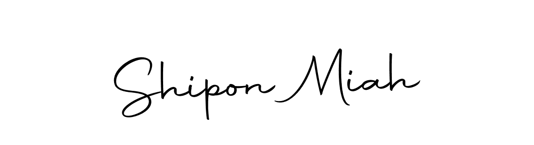 Create a beautiful signature design for name Shipon Miah. With this signature (Autography-DOLnW) fonts, you can make a handwritten signature for free. Shipon Miah signature style 10 images and pictures png