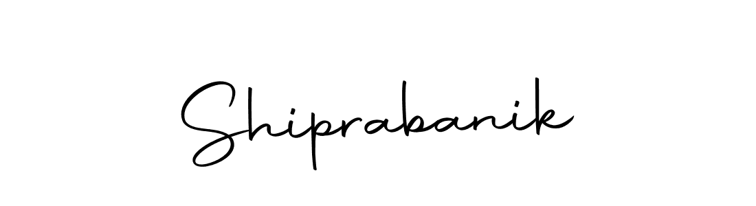 Design your own signature with our free online signature maker. With this signature software, you can create a handwritten (Autography-DOLnW) signature for name Shiprabanik. Shiprabanik signature style 10 images and pictures png