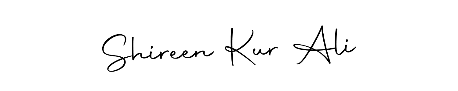 Also we have Shireen Kur Ali name is the best signature style. Create professional handwritten signature collection using Autography-DOLnW autograph style. Shireen Kur Ali signature style 10 images and pictures png