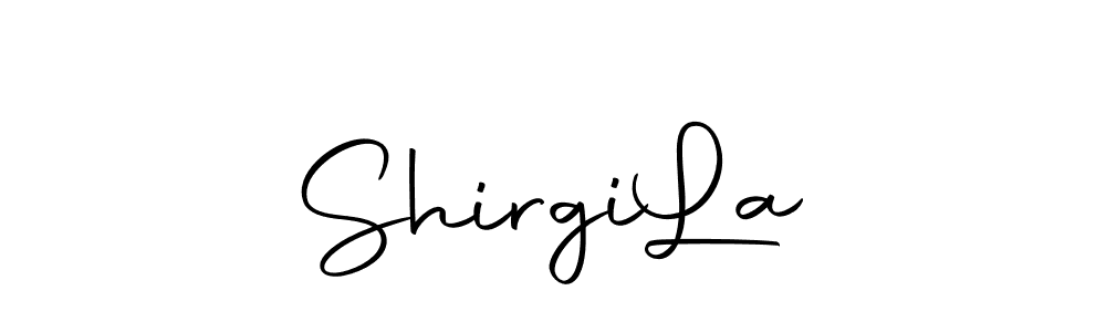 Similarly Autography-DOLnW is the best handwritten signature design. Signature creator online .You can use it as an online autograph creator for name Shirgi  La. Shirgi  La signature style 10 images and pictures png