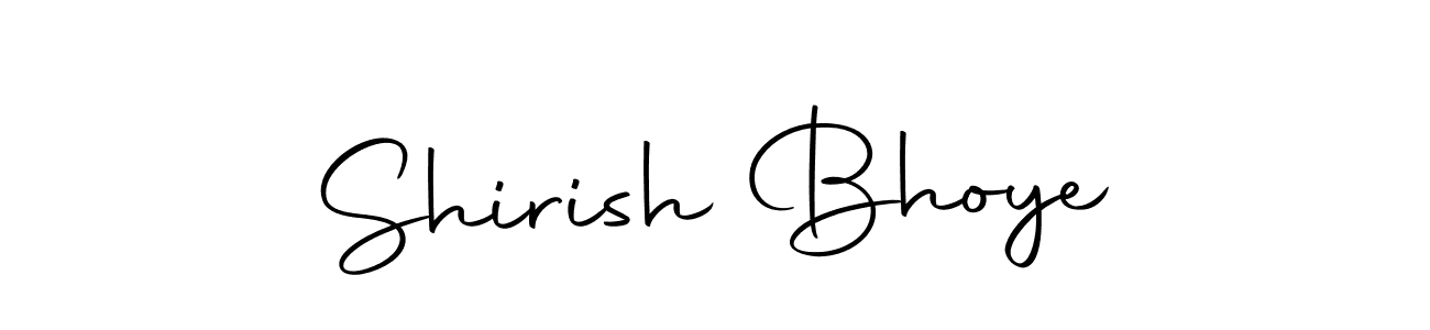 The best way (Autography-DOLnW) to make a short signature is to pick only two or three words in your name. The name Shirish Bhoye include a total of six letters. For converting this name. Shirish Bhoye signature style 10 images and pictures png