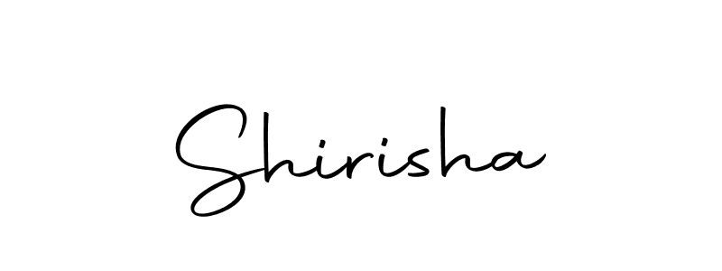 How to make Shirisha signature? Autography-DOLnW is a professional autograph style. Create handwritten signature for Shirisha name. Shirisha signature style 10 images and pictures png