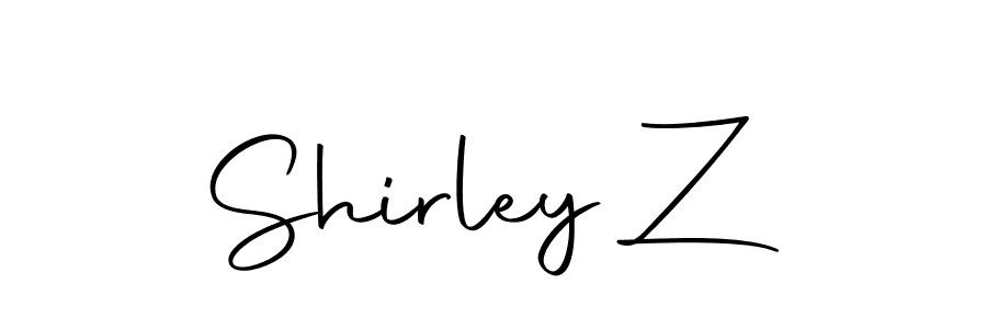 How to make Shirley Z signature? Autography-DOLnW is a professional autograph style. Create handwritten signature for Shirley Z name. Shirley Z signature style 10 images and pictures png