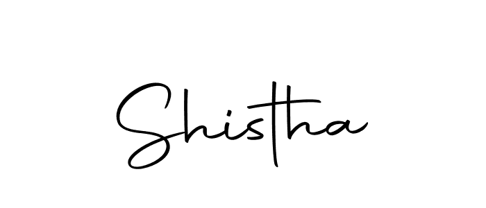 Use a signature maker to create a handwritten signature online. With this signature software, you can design (Autography-DOLnW) your own signature for name Shistha. Shistha signature style 10 images and pictures png