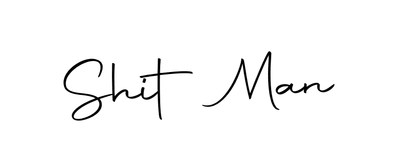 Create a beautiful signature design for name Shit Man. With this signature (Autography-DOLnW) fonts, you can make a handwritten signature for free. Shit Man signature style 10 images and pictures png
