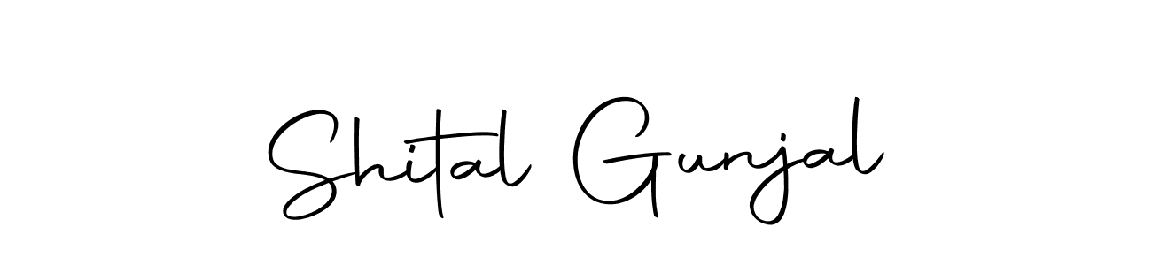 It looks lik you need a new signature style for name Shital Gunjal. Design unique handwritten (Autography-DOLnW) signature with our free signature maker in just a few clicks. Shital Gunjal signature style 10 images and pictures png