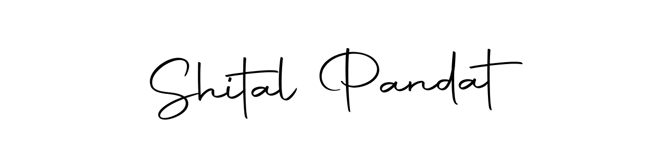 How to make Shital Pandat signature? Autography-DOLnW is a professional autograph style. Create handwritten signature for Shital Pandat name. Shital Pandat signature style 10 images and pictures png