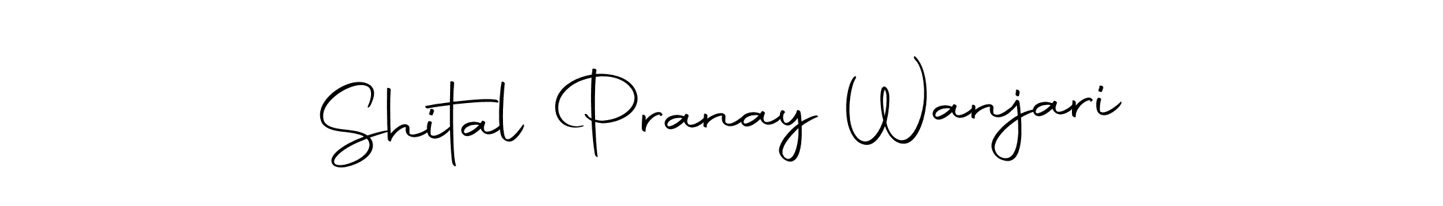 Autography-DOLnW is a professional signature style that is perfect for those who want to add a touch of class to their signature. It is also a great choice for those who want to make their signature more unique. Get Shital Pranay Wanjari name to fancy signature for free. Shital Pranay Wanjari signature style 10 images and pictures png