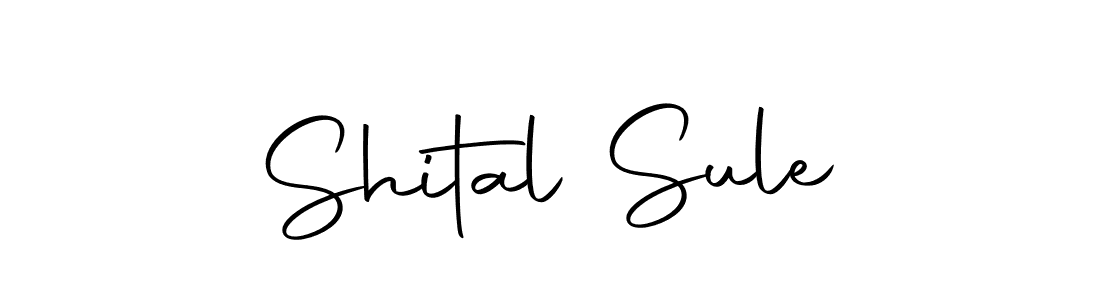 How to make Shital Sule name signature. Use Autography-DOLnW style for creating short signs online. This is the latest handwritten sign. Shital Sule signature style 10 images and pictures png