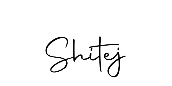 Create a beautiful signature design for name Shitej. With this signature (Autography-DOLnW) fonts, you can make a handwritten signature for free. Shitej signature style 10 images and pictures png