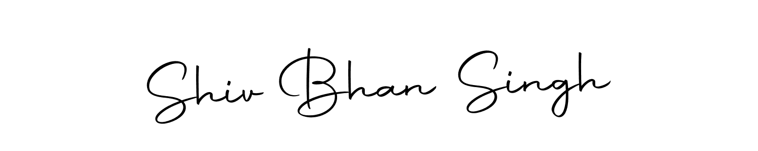 You can use this online signature creator to create a handwritten signature for the name Shiv Bhan Singh. This is the best online autograph maker. Shiv Bhan Singh signature style 10 images and pictures png