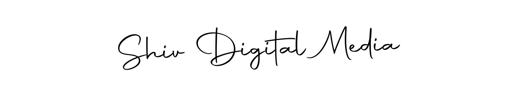 How to make Shiv Digital Media signature? Autography-DOLnW is a professional autograph style. Create handwritten signature for Shiv Digital Media name. Shiv Digital Media signature style 10 images and pictures png