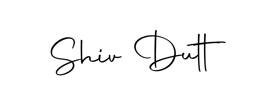 Create a beautiful signature design for name Shiv Dutt. With this signature (Autography-DOLnW) fonts, you can make a handwritten signature for free. Shiv Dutt signature style 10 images and pictures png