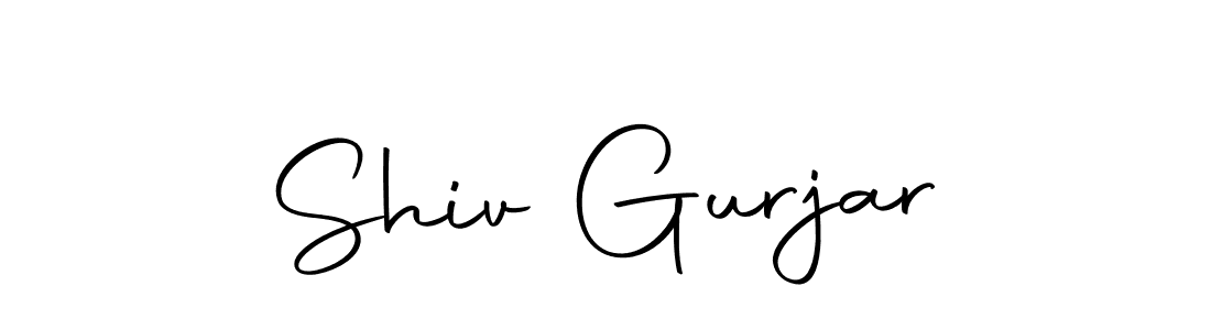 Make a beautiful signature design for name Shiv Gurjar. Use this online signature maker to create a handwritten signature for free. Shiv Gurjar signature style 10 images and pictures png