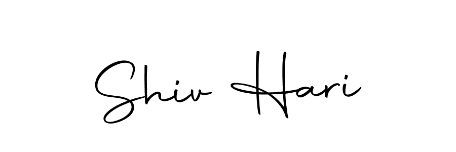 You should practise on your own different ways (Autography-DOLnW) to write your name (Shiv Hari) in signature. don't let someone else do it for you. Shiv Hari signature style 10 images and pictures png