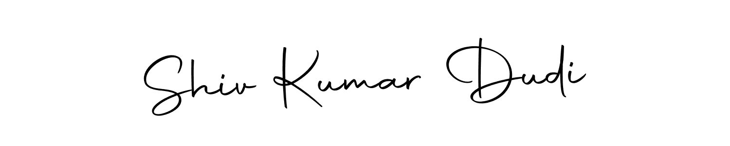 Make a short Shiv Kumar Dudi signature style. Manage your documents anywhere anytime using Autography-DOLnW. Create and add eSignatures, submit forms, share and send files easily. Shiv Kumar Dudi signature style 10 images and pictures png