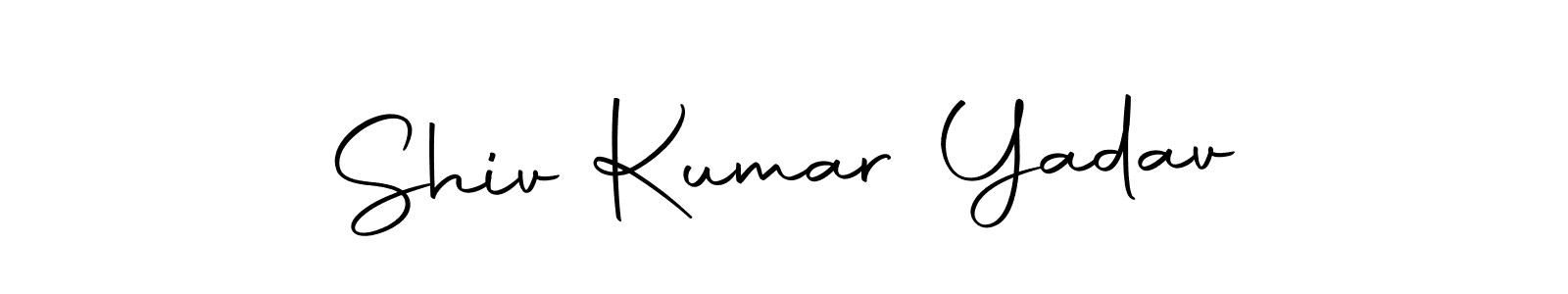 Make a short Shiv Kumar Yadav signature style. Manage your documents anywhere anytime using Autography-DOLnW. Create and add eSignatures, submit forms, share and send files easily. Shiv Kumar Yadav signature style 10 images and pictures png
