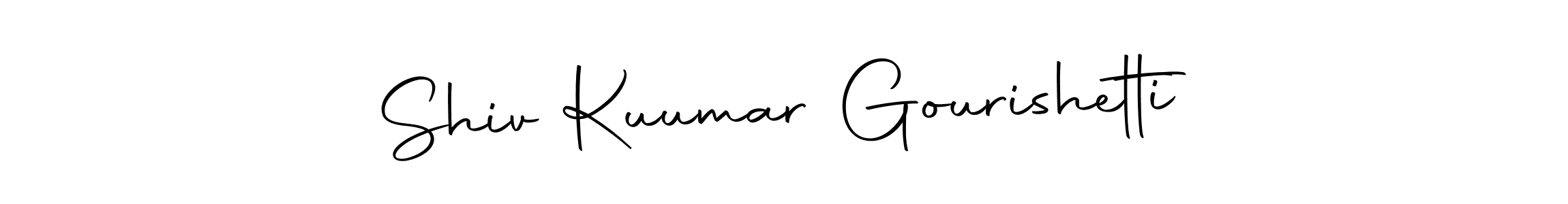 Create a beautiful signature design for name Shiv Kuumar Gourishetti. With this signature (Autography-DOLnW) fonts, you can make a handwritten signature for free. Shiv Kuumar Gourishetti signature style 10 images and pictures png