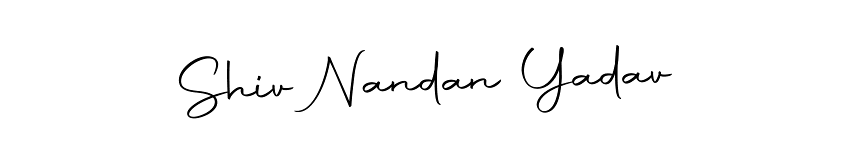 How to make Shiv Nandan Yadav signature? Autography-DOLnW is a professional autograph style. Create handwritten signature for Shiv Nandan Yadav name. Shiv Nandan Yadav signature style 10 images and pictures png