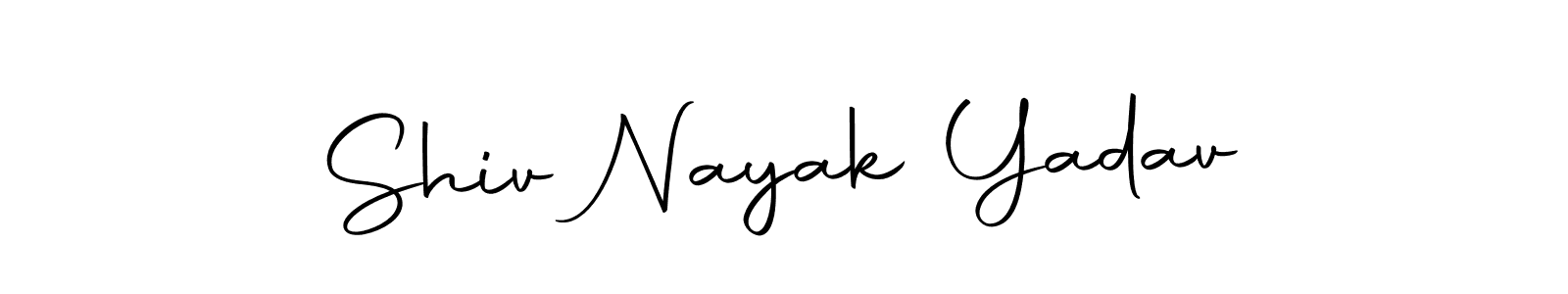 You can use this online signature creator to create a handwritten signature for the name Shiv Nayak Yadav. This is the best online autograph maker. Shiv Nayak Yadav signature style 10 images and pictures png