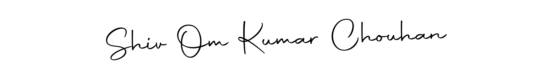 How to make Shiv Om Kumar Chouhan signature? Autography-DOLnW is a professional autograph style. Create handwritten signature for Shiv Om Kumar Chouhan name. Shiv Om Kumar Chouhan signature style 10 images and pictures png