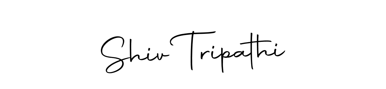 Create a beautiful signature design for name Shiv Tripathi. With this signature (Autography-DOLnW) fonts, you can make a handwritten signature for free. Shiv Tripathi signature style 10 images and pictures png