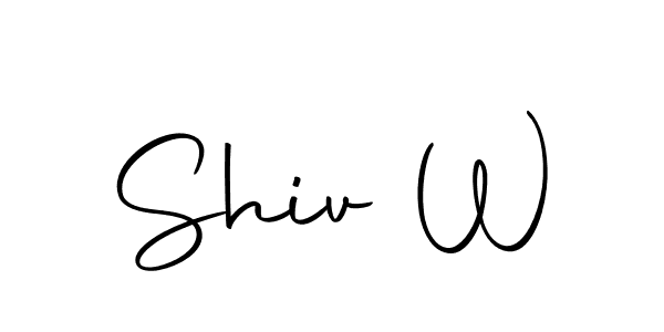 Here are the top 10 professional signature styles for the name Shiv W. These are the best autograph styles you can use for your name. Shiv W signature style 10 images and pictures png