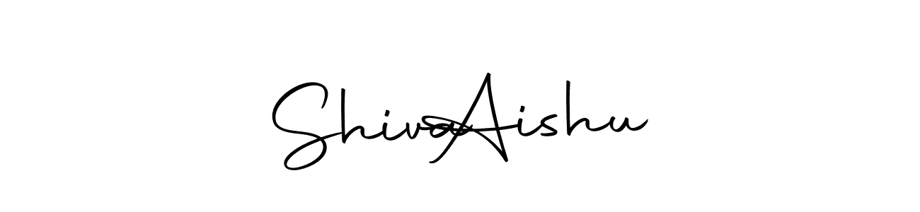 Shiva   Aishu stylish signature style. Best Handwritten Sign (Autography-DOLnW) for my name. Handwritten Signature Collection Ideas for my name Shiva   Aishu. Shiva   Aishu signature style 10 images and pictures png