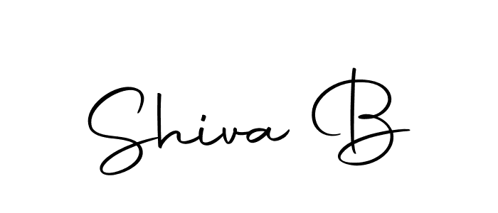 if you are searching for the best signature style for your name Shiva B. so please give up your signature search. here we have designed multiple signature styles  using Autography-DOLnW. Shiva B signature style 10 images and pictures png