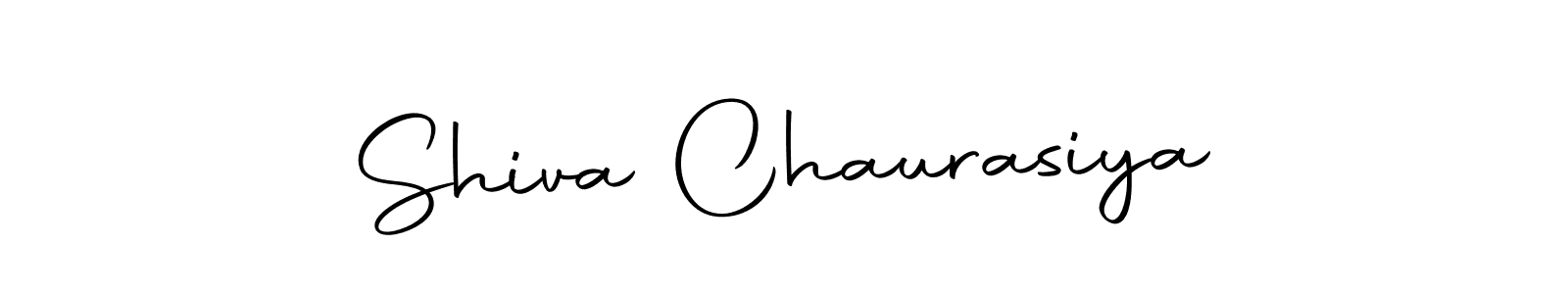 Design your own signature with our free online signature maker. With this signature software, you can create a handwritten (Autography-DOLnW) signature for name Shiva Chaurasiya. Shiva Chaurasiya signature style 10 images and pictures png