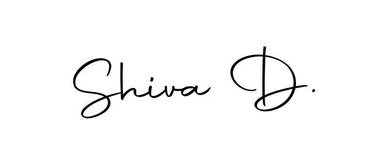 if you are searching for the best signature style for your name Shiva D.. so please give up your signature search. here we have designed multiple signature styles  using Autography-DOLnW. Shiva D. signature style 10 images and pictures png