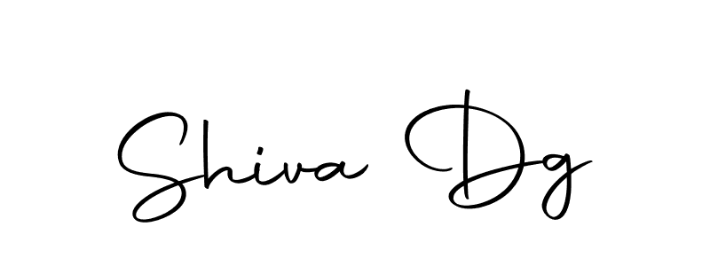 How to make Shiva Dg name signature. Use Autography-DOLnW style for creating short signs online. This is the latest handwritten sign. Shiva Dg signature style 10 images and pictures png
