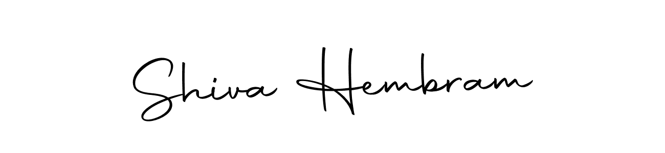 Shiva Hembram stylish signature style. Best Handwritten Sign (Autography-DOLnW) for my name. Handwritten Signature Collection Ideas for my name Shiva Hembram. Shiva Hembram signature style 10 images and pictures png