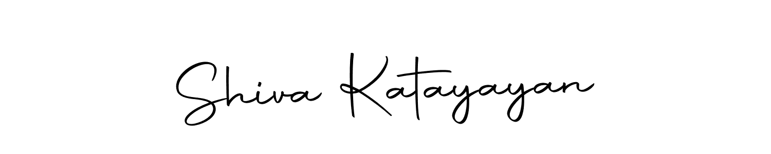 Design your own signature with our free online signature maker. With this signature software, you can create a handwritten (Autography-DOLnW) signature for name Shiva Katayayan. Shiva Katayayan signature style 10 images and pictures png