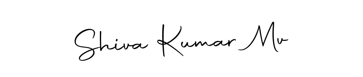 Here are the top 10 professional signature styles for the name Shiva Kumar Mv. These are the best autograph styles you can use for your name. Shiva Kumar Mv signature style 10 images and pictures png