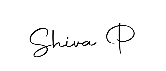 How to make Shiva P signature? Autography-DOLnW is a professional autograph style. Create handwritten signature for Shiva P name. Shiva P signature style 10 images and pictures png