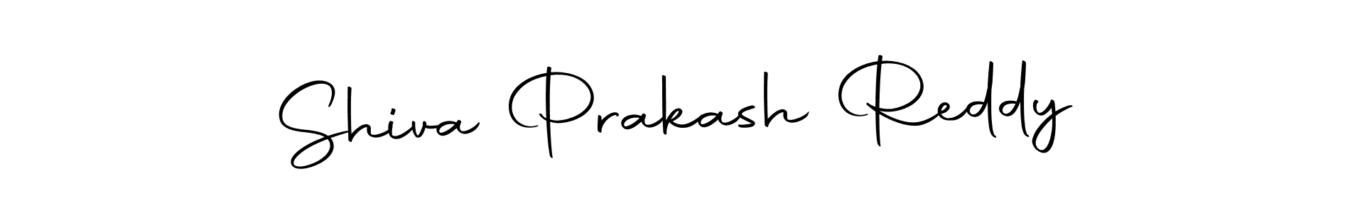 How to make Shiva Prakash Reddy name signature. Use Autography-DOLnW style for creating short signs online. This is the latest handwritten sign. Shiva Prakash Reddy signature style 10 images and pictures png